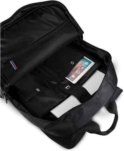 Image du produit BMW Sac à dos Carbon Navy Stripe 15 ", Noir
