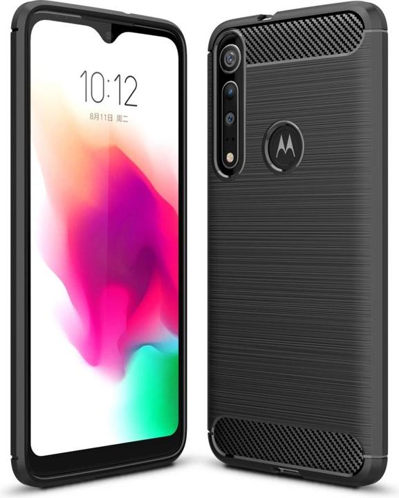 Produktbild Screenguard Motorola One Macro Hülle Carbon Brushed Soft TPU (Motorola One Macro)