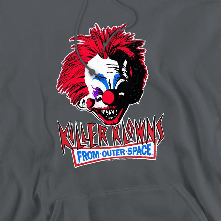Produktbild Killer Klowns From Outer Space Rough Clown Kapuzenpullover meliert (M)