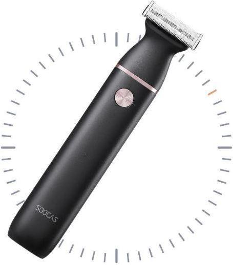 Actual product image Xiaomi SOOCAS Electric Shaver ET2 Operating time (max) 60 min, Wet & Dry, Lithium Ion, Juodas, Cordl