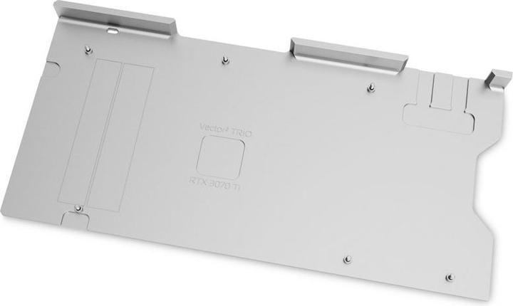 Actual product image EKWB EK-Quantum Vector² Trio RTX 3070 Ti Backplate - Nickel