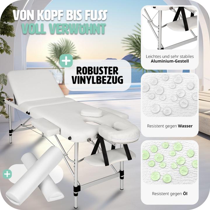 Produktbild tectake 3 Zonen Massageliege