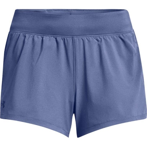 Under Armour, Damen, Shorts, Launch SW 3 Short 1342837-470 blue M, Blau, (M)