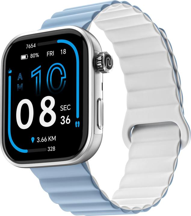 Actual product image Noise Pro 6 Smartwatch Magnetic Blue