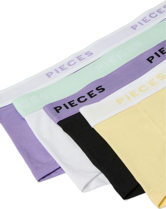 Actual product image Pieces Pclogo Lady 4 Pack Solid Noos Bc (XL, pack of 4)