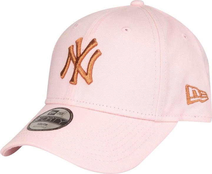 Produktbild New Era Kinder 9Forty Cap - New York Yankees rose metallic (54, 55, 56)