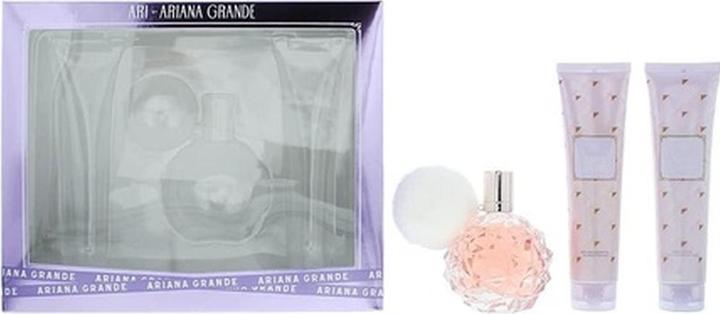 Image du produit Ariana Grande Ari Coffret Cadeau Eau De Parfum 100ml Lotion Corporelle 100ml Gel Bain et Douche 100ml (Coffret de parfum)