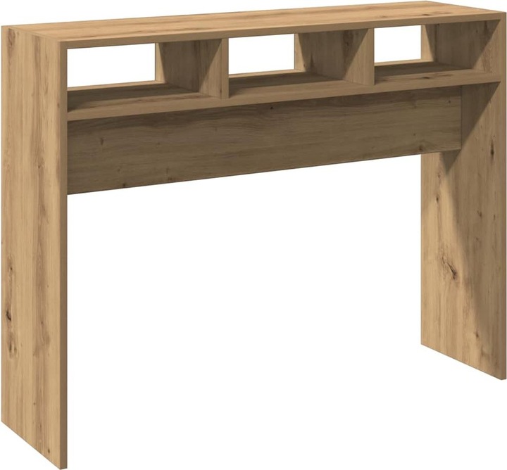 Actual product image VidaXL Konsolentisch Artisan-Eiche 105x30x80 cm Holzwerkstoff Sofatisch (105 x 30 x 80 cm)