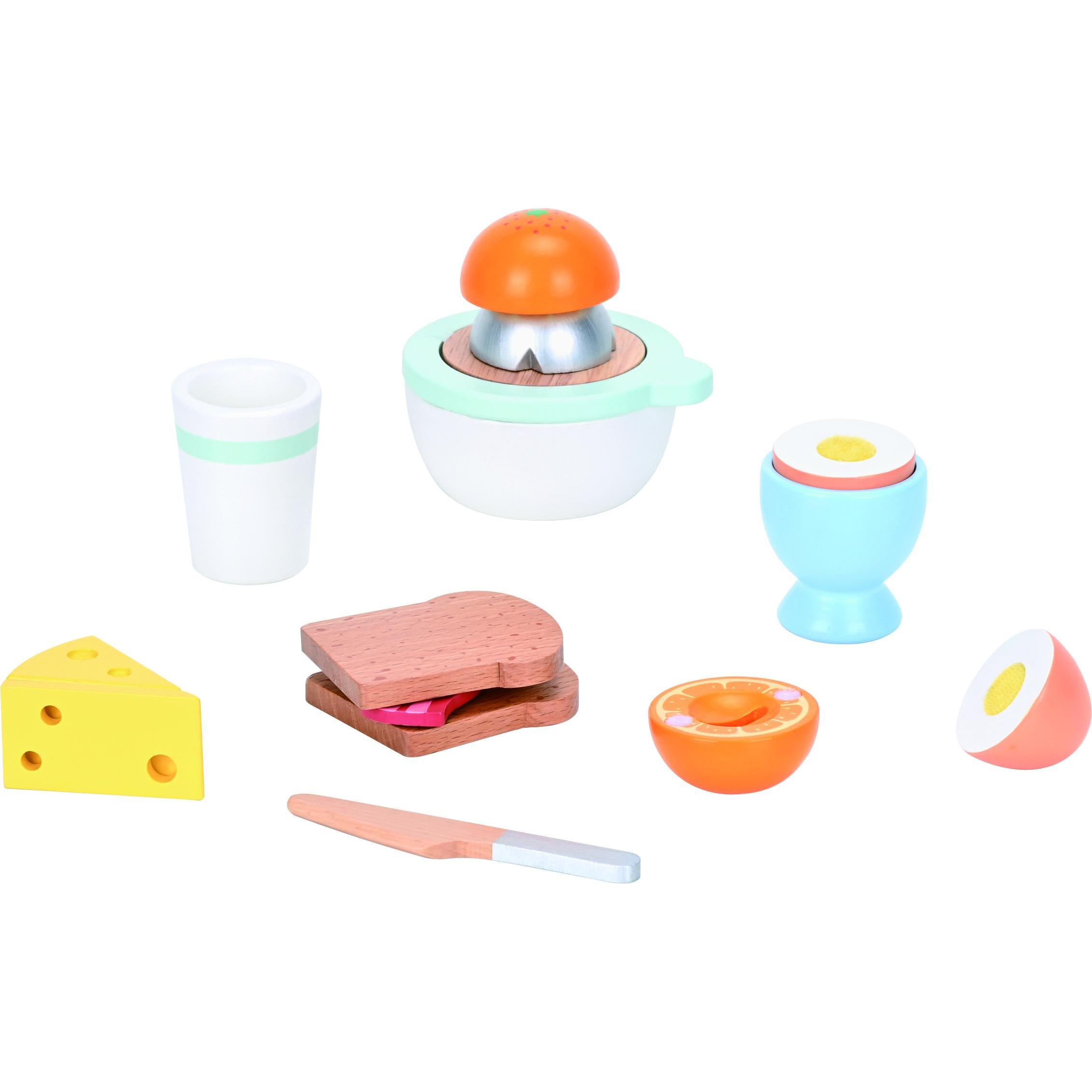 Thumbnail - Small Wood Breakfast Play Set with Juicer (L40295)