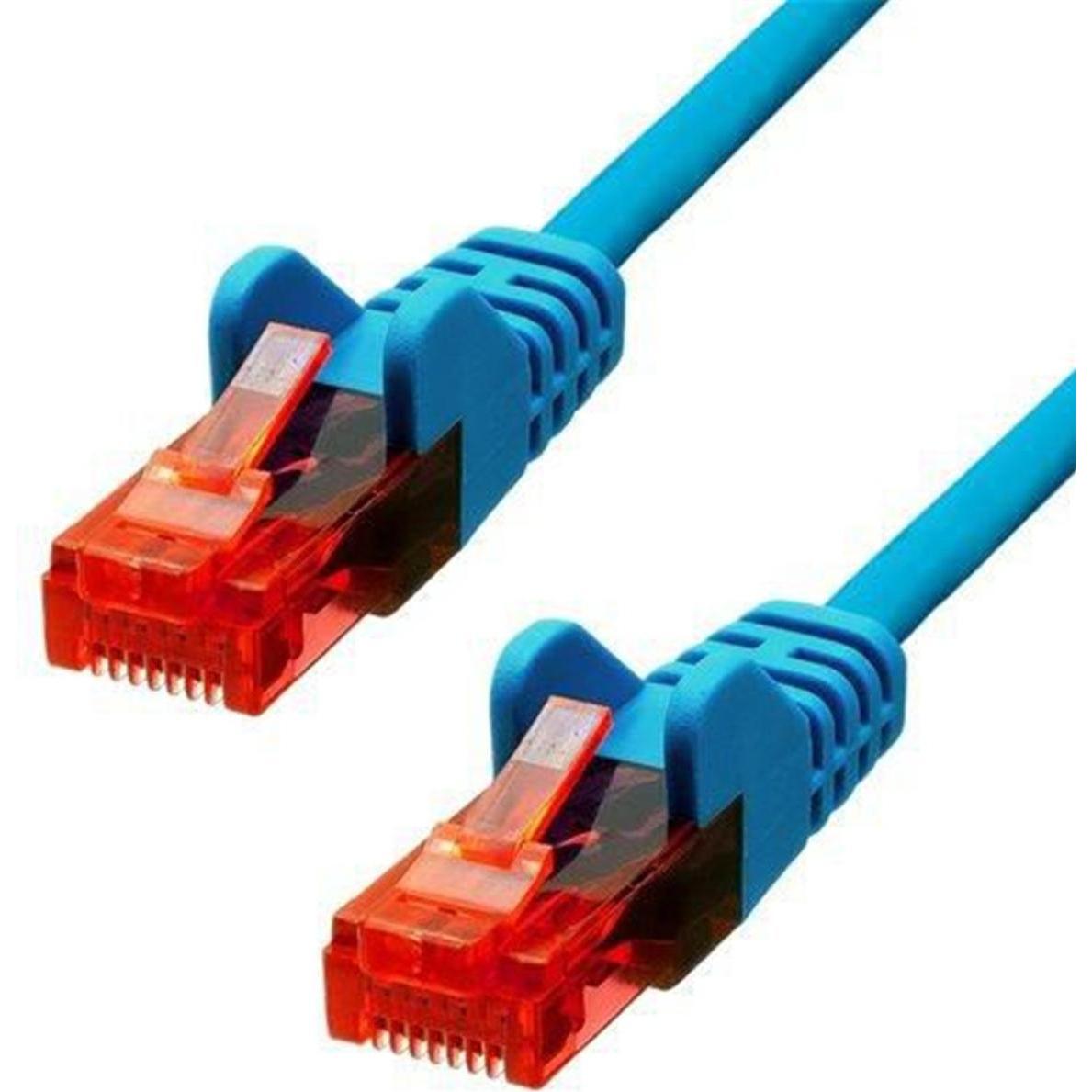 ProXtend U/UTP CAT6 PVC AWG 26 CCA Blue 15M (U/UTP, CAT6, 15 m), Netzwerkkabel