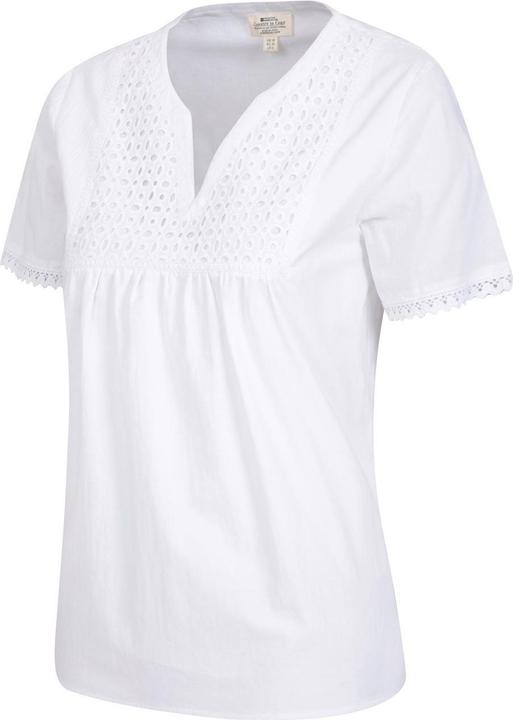 Actual product image Mountain Warehouse Womens/Ladies Paris Embroidered Top (42)