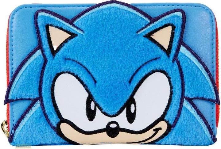 Actual product image Loungefly Sonic The Hedgehog by Classic Cosplay Wallet
