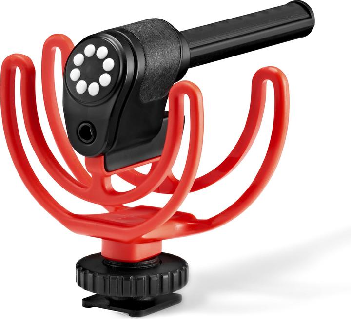 Actual product image Joby JB01675-BWW Microphone Black, Red Digital camera microphone