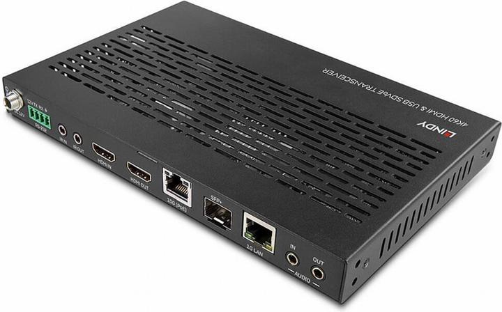 Actual product image Lindy 4K60 HDMI & USB SDVoE Extender (Transcoder)
