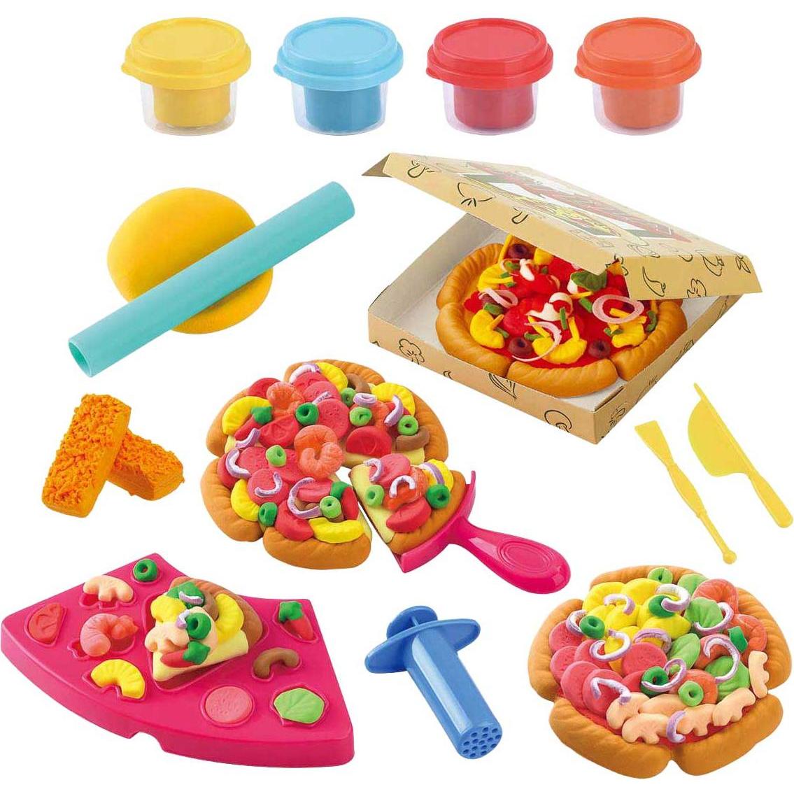 PlayGo Pizza-Ton-Set – 4 Tontöpfe