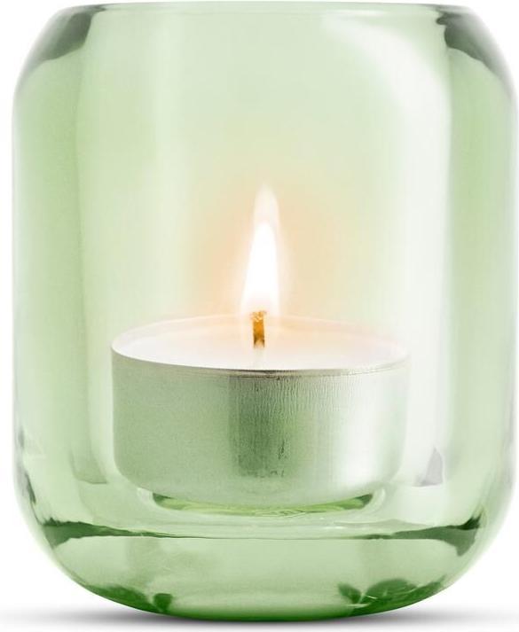 Produktbild Eva Solo Teelichthalter Jade 2 Stück, Hellgrün (9 x 7 x 14.5 cm)