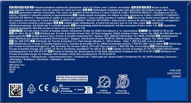 Productafbeelding Oral-B iO Series 2 (Oscillerende tandenborstel)