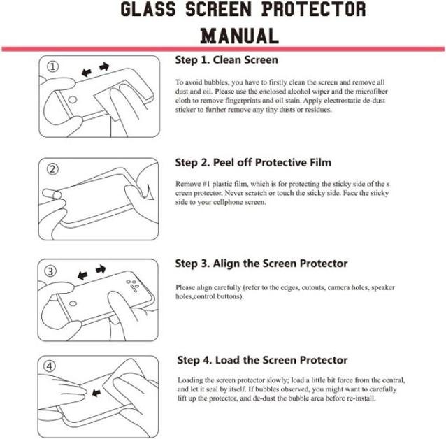 Produktbild Hat Prince 3D Full Size Schutzfolie aus gehärtetem Glas (1 Stück, Huawei Y6 (2018))