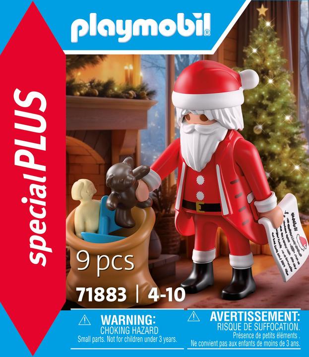 Produktbild Playmobil 71883 Weihnachtsmann mit Wunschzettel (71883, Playmobil Special Plus)