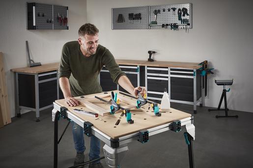 Actual product image wolfcraft 1 MASTER work 1600 worktable (111 cm, 76.50 cm)