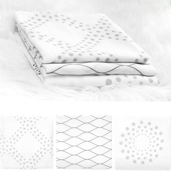 Image du produit Makian Couches en mousseline & langes en mousseline Couches en mousseline / langes en mousseline 3-pack 80 (80 cm, 80 cm)