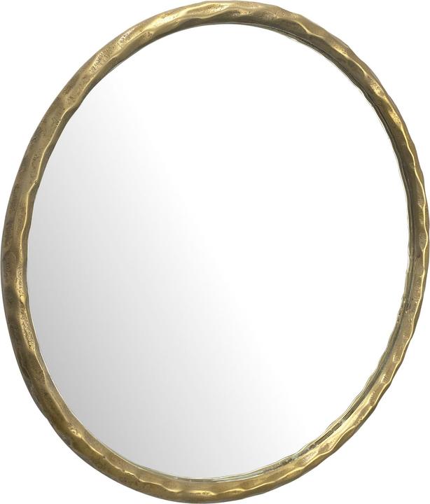Immagine prodotto FineBuy Specchio da parete FB102859 vetro oro (60 x 60 cm)