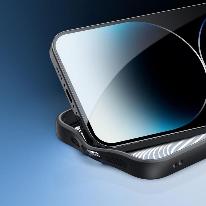 Produktbild Dux Ducis Armored case for iPhone 15 Pro with MagSafe Aimo Mag - black (Apple iPhone 15 Pro)