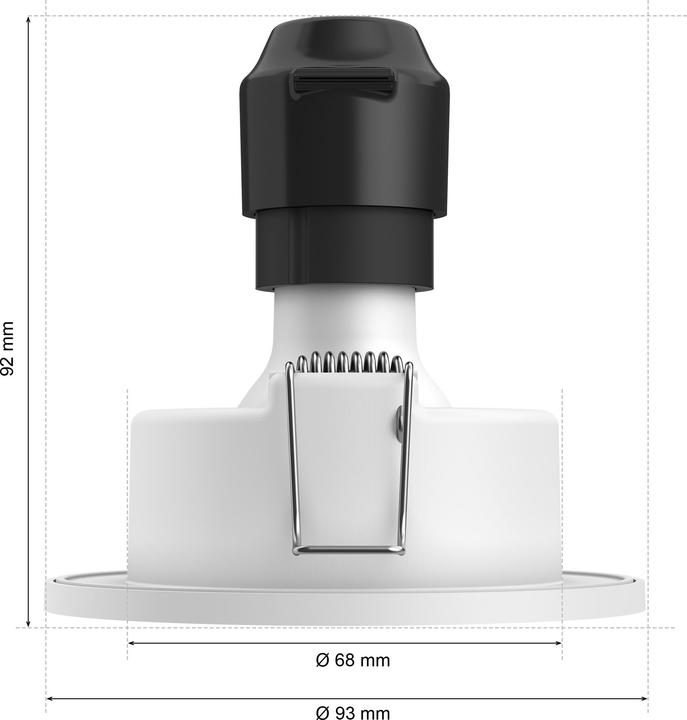 Actual product image Philips Hue Adore indbygningsspot til badevrelse 3-pak (350 lm, GU10)