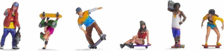 Image du produit Noch 66834 - Vormontiert - HO (1:87) - Micro-motion Skatepark - Beide Geschlechter -