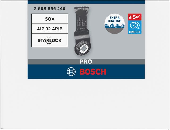 Actual product image Bosch Professional Zubehör PRO AIZ 32 APIB blade for multifunction tools, 32 x 50 mm