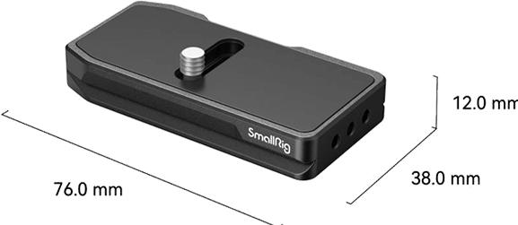 Produktbild SmallRig MD4150 Quick Release Mount Plate for AirTag (Stativ Schnellwechselplatte)