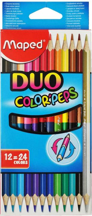 Produktbild Maped Duo Color Peps (12x)