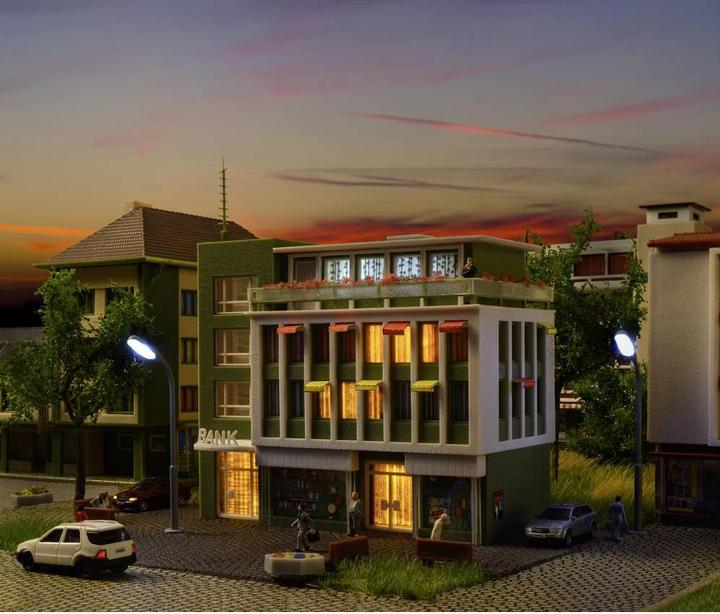 Actual product image Vollmer 47729 N Bank and office building