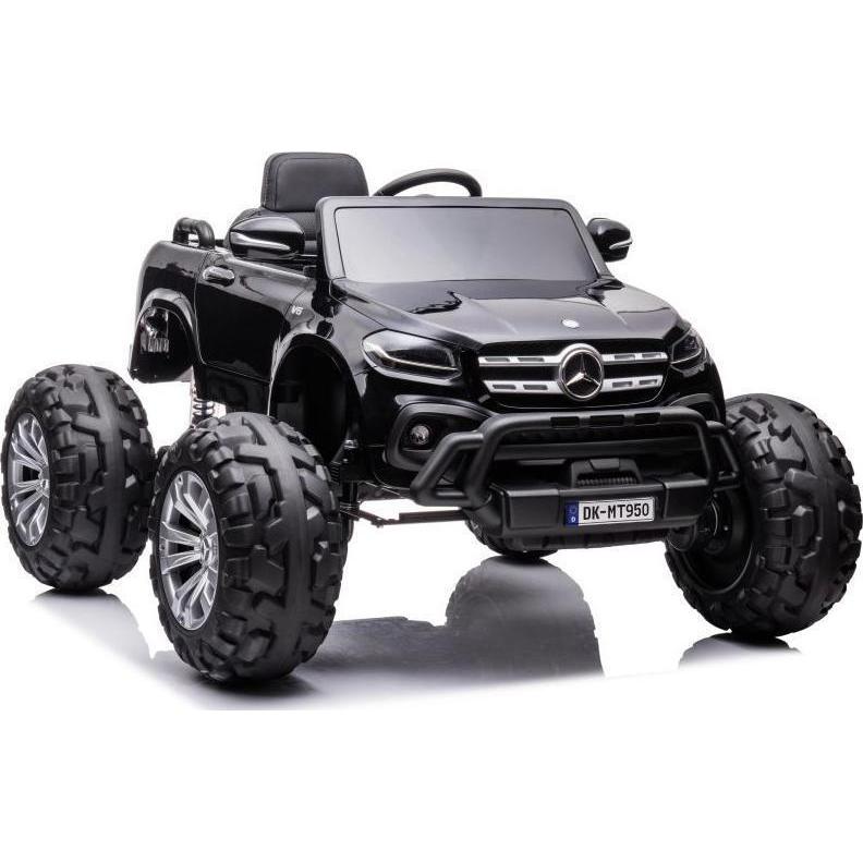 Lean Toys Electric car Mercedes Benz DK-MT950, black lacquered