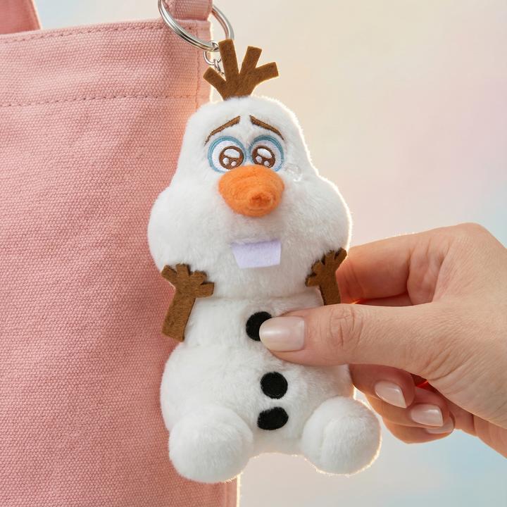 Actual product image Disney Olaf plush key ring Uruuru