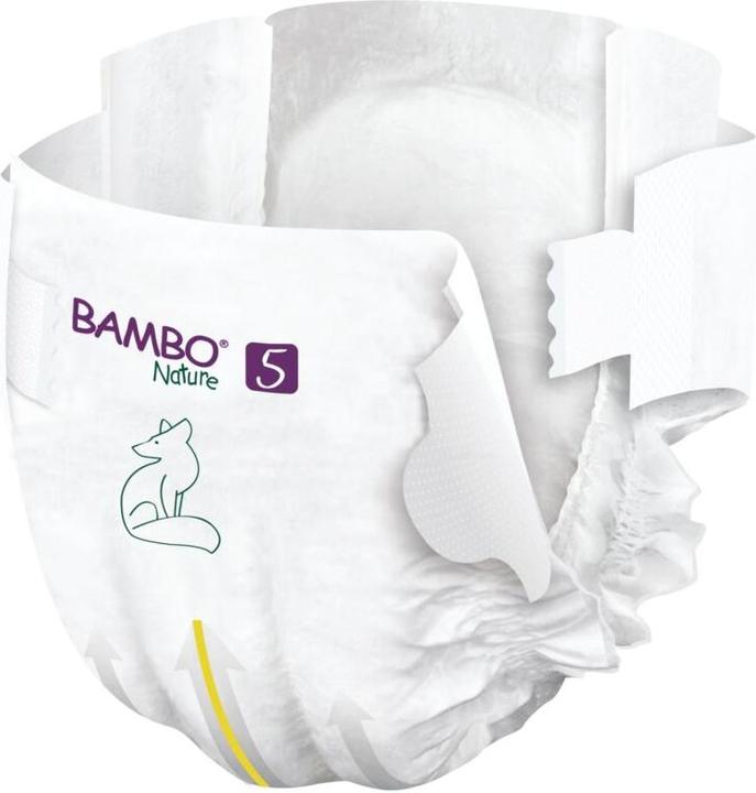 Produktbild Bambo Biowindeln Junior (Gr. 5, Tragepack, 44 Stück)
