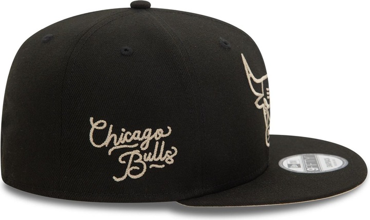 Actual product image New Era 9Fifty Snapback Cap WORDMARK Chicago Bulls (M/L)