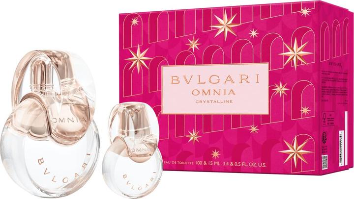 Produktbild Bulgari Bvlgari Omnia Crystalline Christmas 2023 Eau de Toilette 100 / Eau de Toilette 15 (Eau de Toilette, 115 ml)