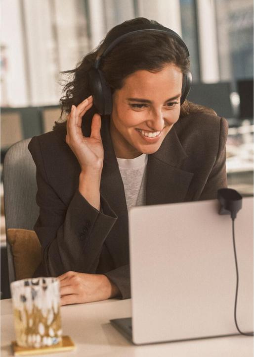 Produktbild Jabra Evolve3 85 UC + Ladestation (Kabellos, USB-A, Unify)