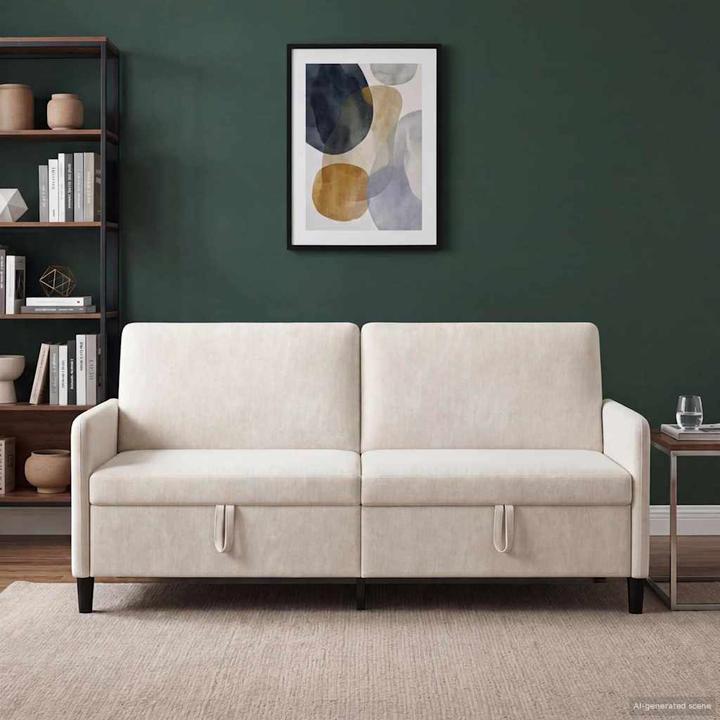 Actual product image vidaXL Sofa mit Stauraum (3-seater)