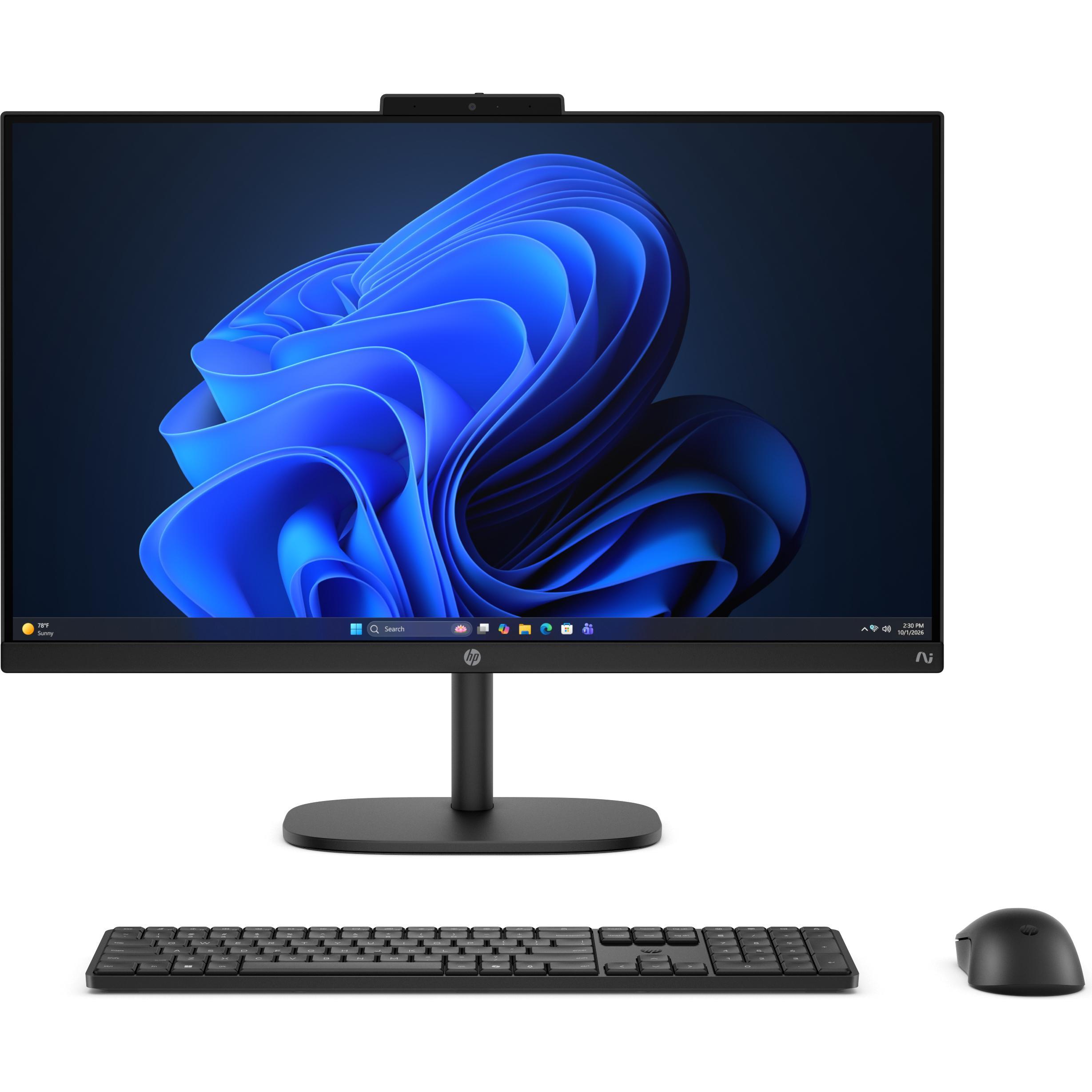 HP ProStudio 2 AiO G2i Intel Core 5 120U 23.8" 16GB 512GB SSD W11P (512 GB, 16 GB, Grafica Intel Arc), PC, Nero