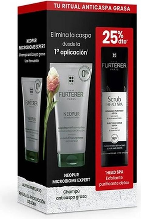 Image du produit Rene Furterer Rene Neopur Set de rituel anti-pelliculaire gras - 2 pièces, 150ml (Kit de soins capillaires)