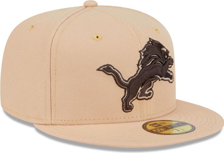 Actual product image New Era 59Fifty Cap - CANDIED Detroit Lions camel - 7 (7)