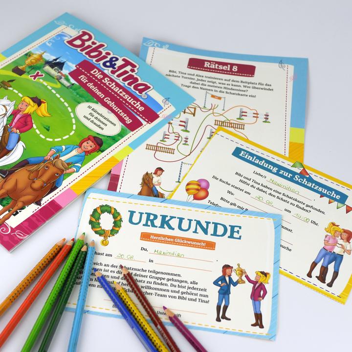 Produktbild Bibi & Tina – Die Schatzsuche/Schnitzeljagd für deinen Geburtstag (Deutsch, 2022)