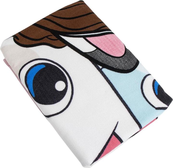 Actual product image Rarewaves Gabby's Dollhouse Multicolor Beach Towel 70 x 140 cm (70 x 140 cm)