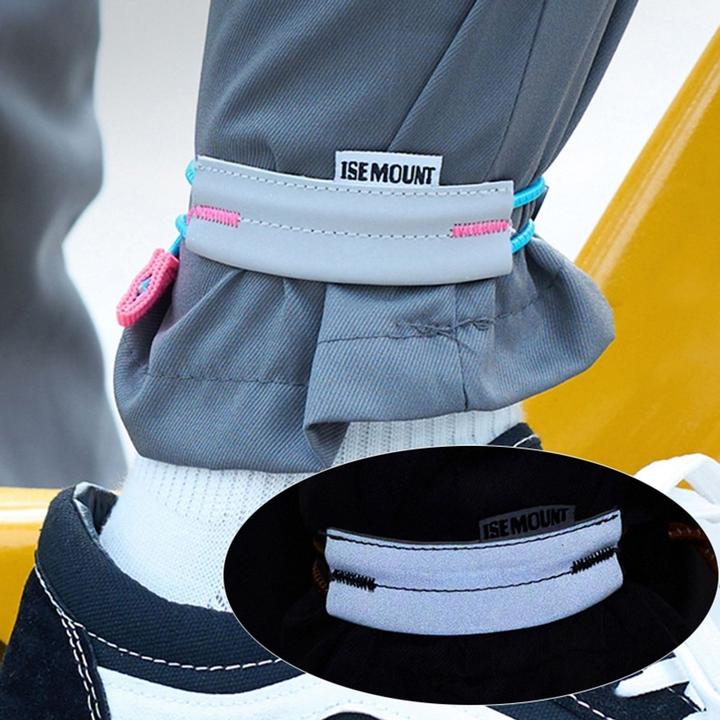 Produktbild König Design Hosen Reflektorbänder Arm Bein Schulweg Binde Fahrrad Kettenschutz Sicher