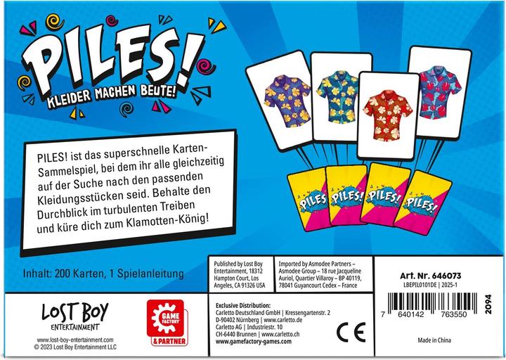 Produktbild Game Factory Piles (d) (Deutsch)