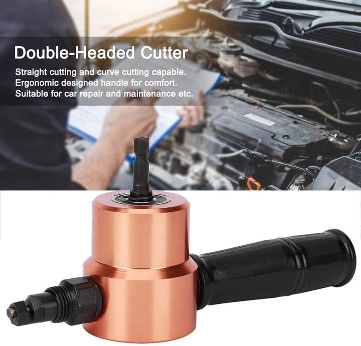 Actual product image Fafeicy Double head cutter with straight cutting and curve cutting function
