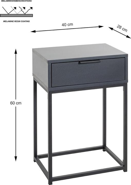 Produktbild HAKU Möbel Konsole (40 x 28 x 60 cm)