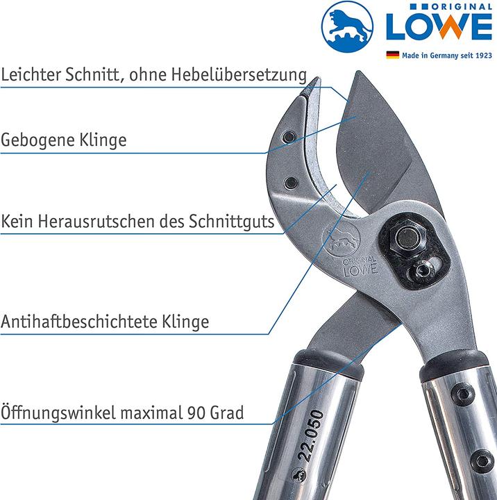 Produktbild Löwe Profi Astschere Amboss 22.050, 50cm